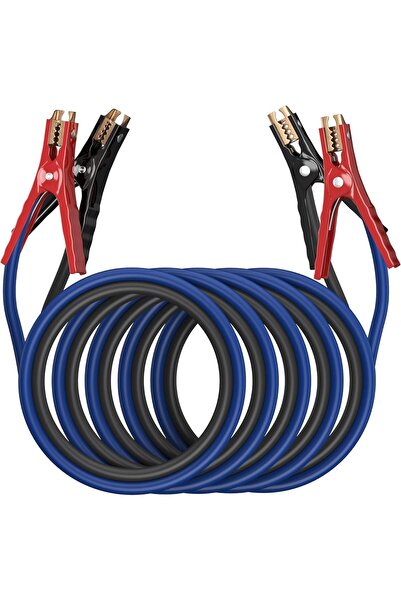 Generic Heavy Duty Jumper Cables, 4 Gauge, 2.5 Metres, 600A Peak Current, UL ...