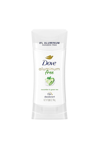 Dove Deodorant, Dove, Aluminium-Free Cucumber & Green Tea Stick, 74 g