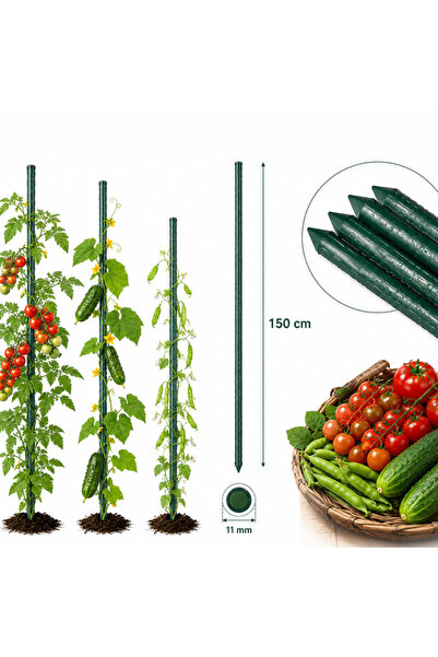 PROCART Suport pentru plante, suport stabil pentru grădină, 150 cm, diametru ...