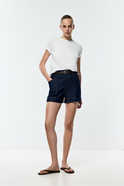 LEFTIES Denim paperbag şort