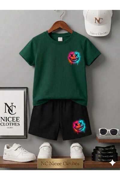 NC Nicee Clothes ΚΑΛΟΚΑΙΡΙΝΟ ΠΑΙΔΙΚΟ ΜΠΛΟΥΖΑΚΙ ΣΟΡΤΣ UNISEX ( ΠΟΛΥΧΡΩΜΗ ΣΤΑΜΠ...