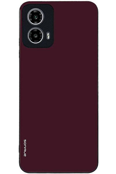 Other Θήκη Σειράς Colorbloc Sonique για Motorola Moto G34 5g Βουργουνδίας