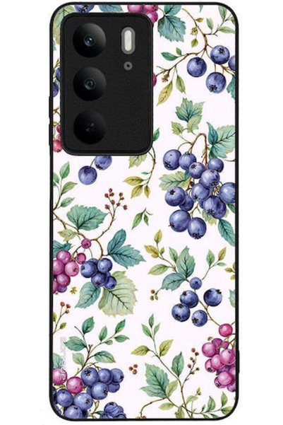 Other Σειρά Φρούτων Sonique Realme C75 4G Θήκη Κινητού Τηλεφώνου Μύρτιλο