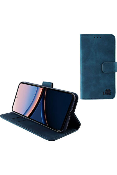 Lime&co Lime Book Συνθετικό Δέρμα / Σιλικόνη Μπλε (Xiaomi Poco F7 Ultra)