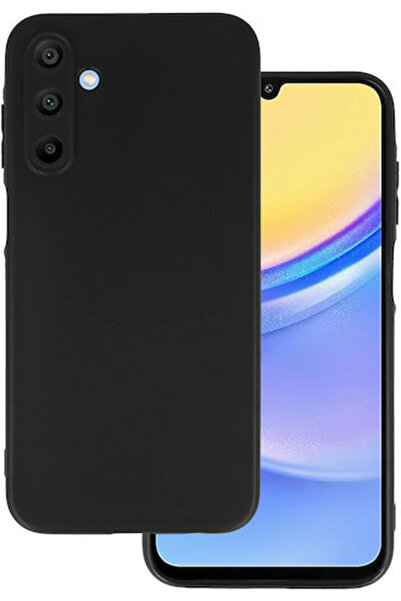 POWERTECH Πίσω Κάλυμμα Σιλικόνης Μαύρο (Galaxy A15) Κωδικός: MOB-1971