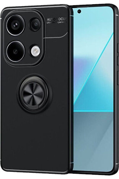 Other Ancus Πίσω Κάλυμμα Σιλικόνης Μαύρο (Redmi Note 13 4G)