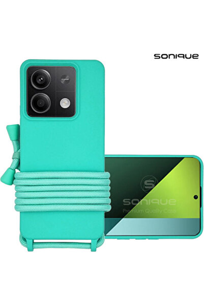 Other Sonique Πίσω Κάλυμμα Σιλικόνης 0.5mm με Λουράκι Ανοιχτό Μπλε (Redmi Not...