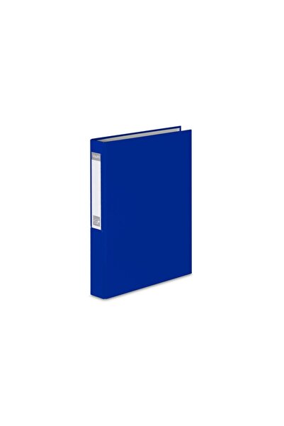 VauPe Agendă mecanică VP PP cu copertă rigidă, 4 inele, 40 mm, 057 albastru