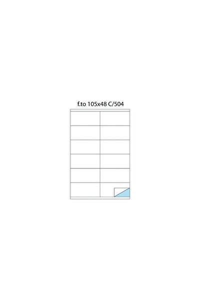 Markin Labels 12/A4 105 x 48 100/box