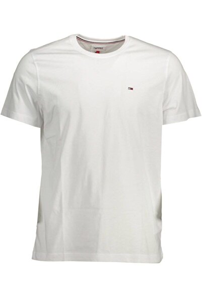 Tommy Hilfiger ΑΝΔΡΙΚΟ ΛΕΥΚΟ ΚΟΝΤΟΜΑΝΙΚΟ ΜΠΛΟΥΖΑΚΙ - DM0DM04411_100 - 2XL