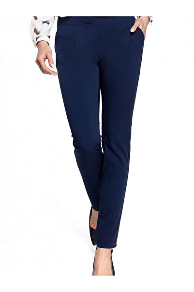 MOE M303 Γυναικείο Υφασμάτινο Παντελόνι 84992 Navy Blue - 2XL