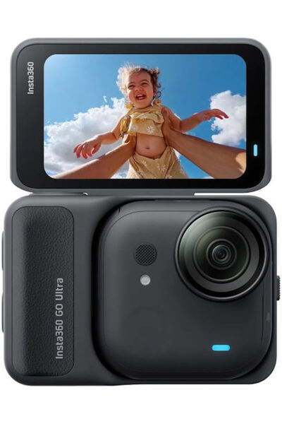 Insta360 GO Ultra Κάμερα Δράσης 4K Ultra HD Υποβρύχια Βασικό Πακέτο με Οθόνη ...