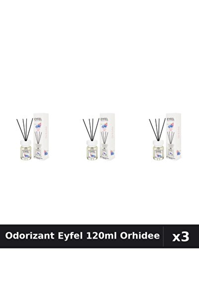 Eyfel Set 3 Odorizante Camera cu Betisoare Aroma Orhidee 120ml