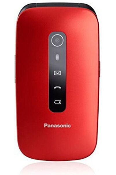 PANASONIC KX-TU550 Ανθεκτικό Κινητό Τηλέφωνο Μονής SIM Κόκκινο