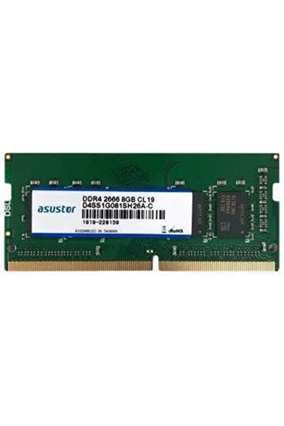 Asustor AS-8GD4 Μνήμη RAM DDR4 με μονάδα 1x8GB και ταχύτητα 3200 για φορητό υ...