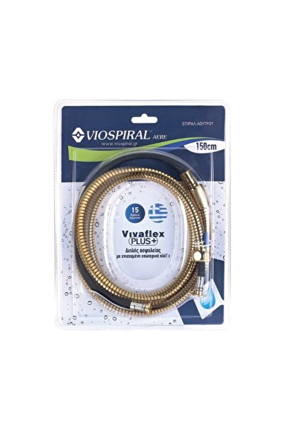 Beta Shoes Σπιράλ Λουτρού Χρυσό 150cm Viospiral 00-350/GS [κωδ.964]