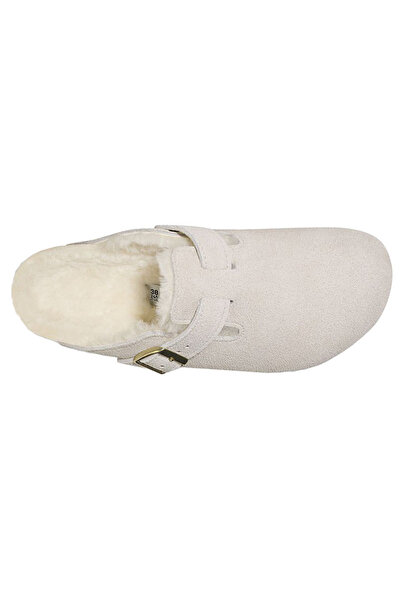 Birkenstock Piele întoarsă Boston cu blană de miel 41
