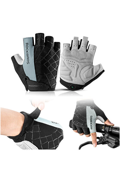 Gearox Rockbros Fingerless Gel Cycling Mănuși XL