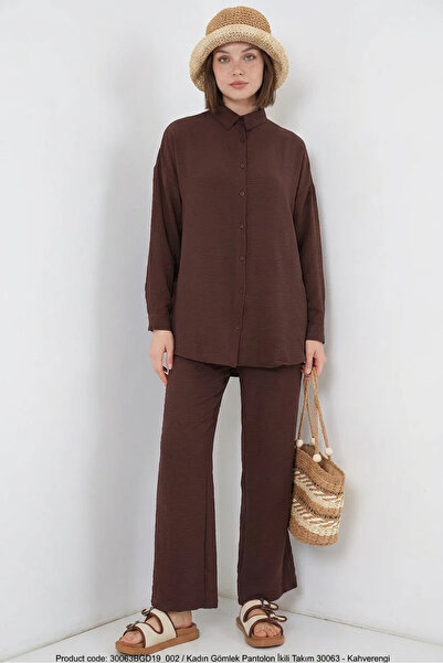 ALFA AKSESUAR 03 Women's Brown Suit