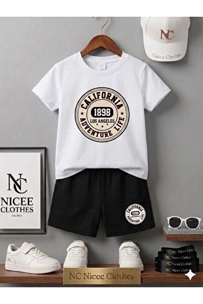 NC Nicee Clothes ΚΑΛΟΚΑΙΡΙΝΟ ΠΑΙΔΙΚΟ ΜΠΛΟΥΖΑΚΙ ΚΑΙ ΣΟΡΤΣ UNISEX (ΣΤΡΟΓΓΥΛΗ ΣΤ...
