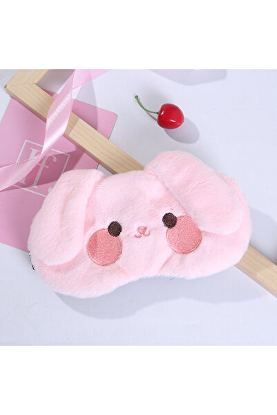Choice5 pink rabbit Cute Panda Eye Mask, Duck, Rabbit, Small Animal Nap Eye M...