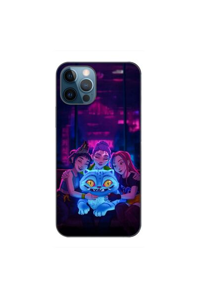 OEM Husa compatibila cu Apple iPhone 12 Pro Max Silicon Gel Tpu Model KPop De...