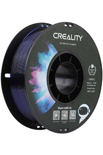 Creality Creality3D PETG Νήμα Εκτυπωτή 3D 1.75mm Ημιδιαφανές Μπλε 1kg Κωδικός...