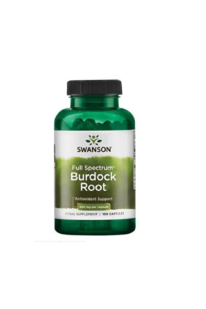 SWANSON Rădăcină de brusture (Brusture) Spectru Complet 460mg 100 capsule