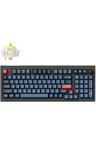 Keychron V5M-D4 Max QMK/VIA Ασύρματο Μηχανικό Πληκτρολόγιο Gaming 96% με διακ...