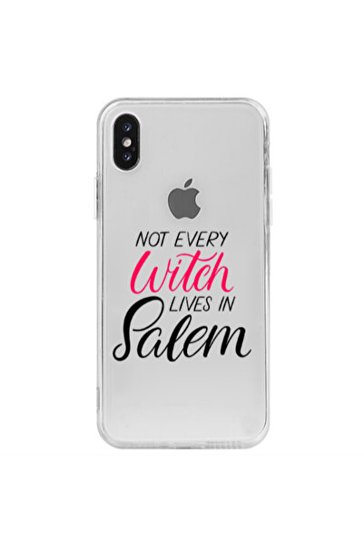 Other Apple iPhone X Not every witch lives in salem Transparent Silicone TPU ...