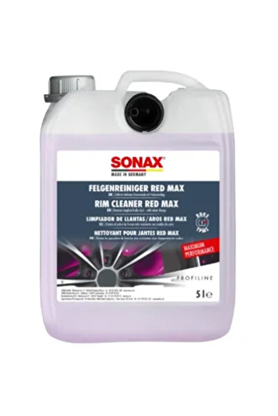 Sonax Red Max Rim Cleaning and Maintenance Solution, 25L