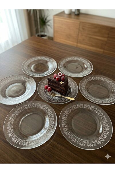 OEM : Top Bottom Set of 6 Transparent Glass Plates with Patterned BF 8 D, 20 ...