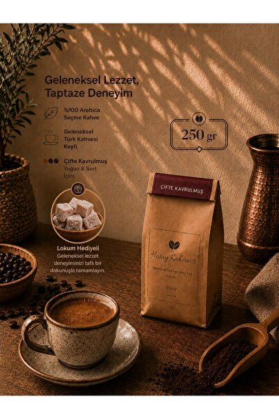 Kahve Çifte Kavrum Hatay Kahvesi 250 gr