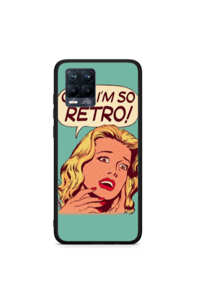 Other Realme 8 Im so retro Black Glossy Θήκη