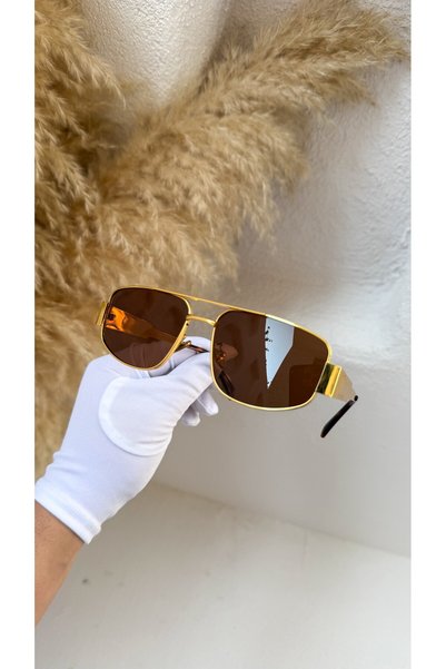 Massiviano Velmora Brown Sunglasses