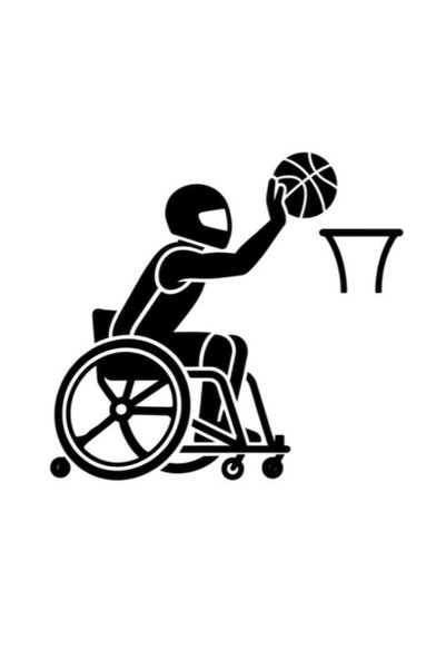 UAStudio Disabled Car Sticker 6 20X20