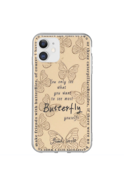 Other Apple iPhone 12 Mini You Only See Transparent Silicone TPU Θήκη