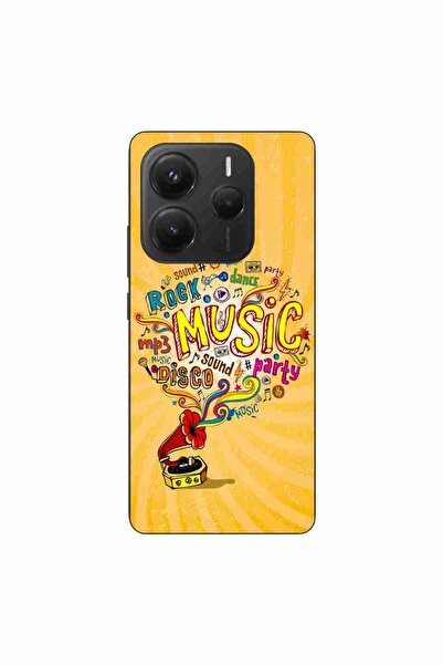 OEM Husa compatibila cu Xiaomi Redmi Note 14 5G Silicon Gel Tpu Model Muzica ...