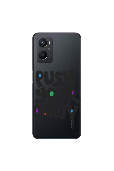 Other Oppo A 96 Push Your Ability Transparent Silicone TPU Θήκη