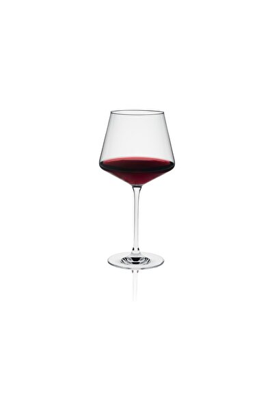 RONA Edge Burgundy Şarap Kadehi - 730 ml - 6'lı Set