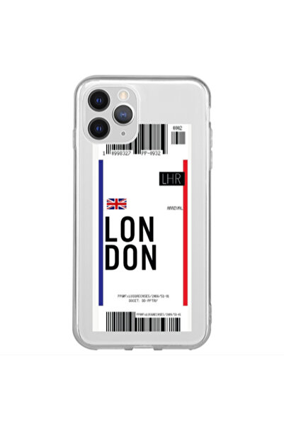 Other Apple iPhone 13 Pro Max London Arrival Transparent Silicone TPU Θήκη