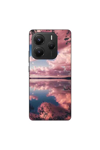 OEM Husa compatibila cu Xiaomi Redmi Note 14 5G Silicon Gel Tpu Model Pink Cl...