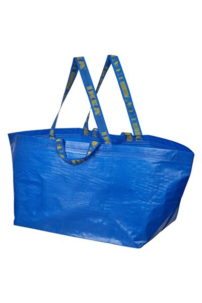 IKEA FRAKTA Carrier bag, large, blue, 55 x 37 x 35 cm/71 l