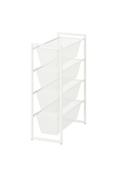 IKEA JONAXEL Storage combination, white, 25 x 51 x 70 cm