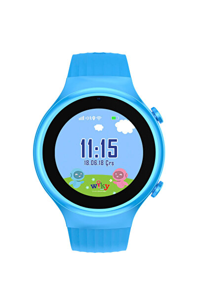 Wiky Watch 5S Mavi Görüntülü Arama Erkek Çocuk Akıllı Saat