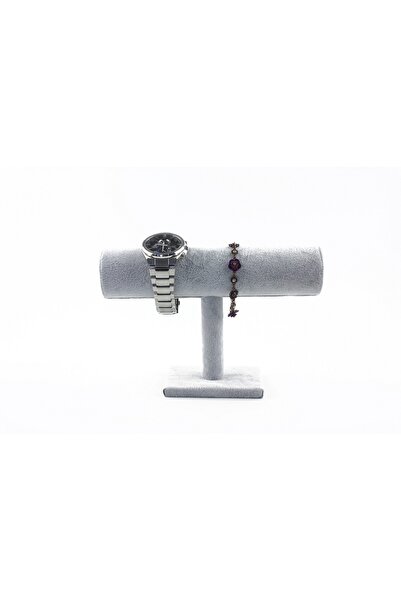OEM Suport catifea gri pentru bratari/ceasuri 14×22,5cm
