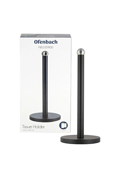 Ofenbach Paper towel holder, 15x34.5cm, Black