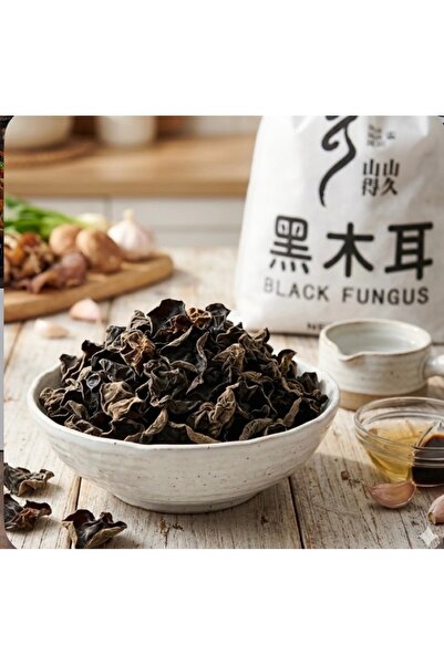 BBF Ciuperci Urechi de Lemn Uscate intregi – 1 kg (black fungus)