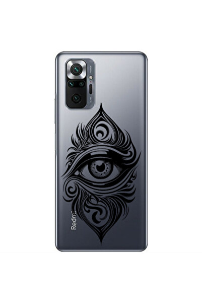 Other Xiaomi Redmi Note 10 Pro Max Eye patterned drawing Transparent Silicone...