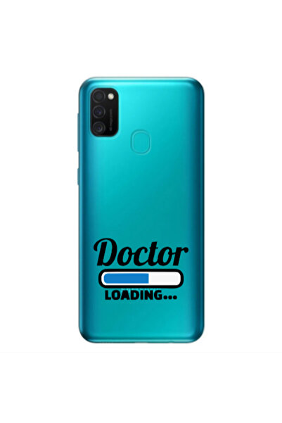 Other Samsung M21 Doctor Loading Transparent Silicone TPU Θήκη